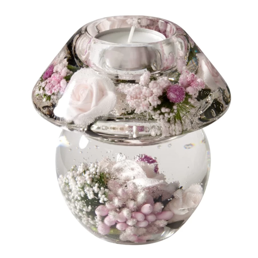 Käthe Wohlfahrt "Little Rose" Noblesse Smart Candle Holder - Dreamlight Collection