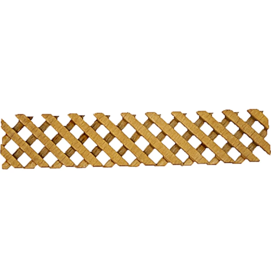 Richard Glässer Pyramid Fence Panel - 20/93 mm Height/Length, Durable Garden Fencing