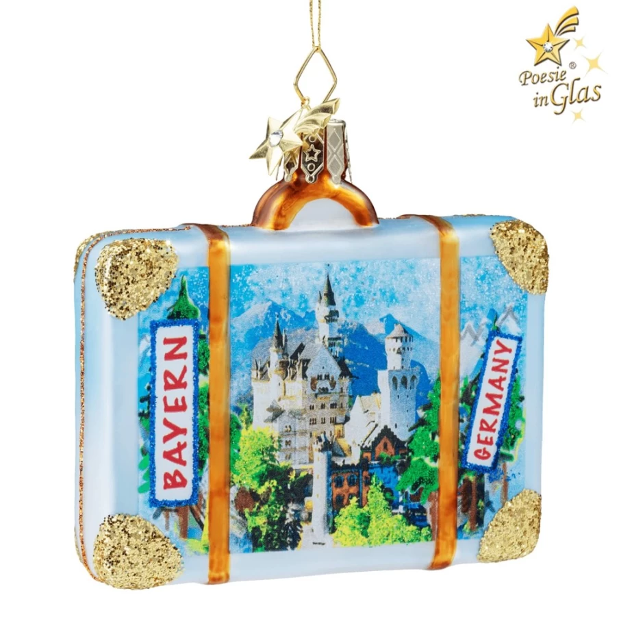 "Poesie in Glas Oberammergau Suitcase – Premium Travel Luggage"
