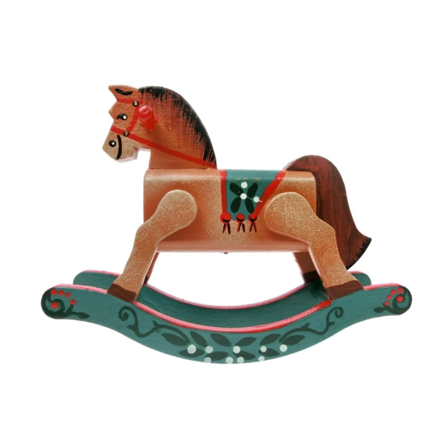 Käthes Original Smoking Santa Claus Pipe Rest - Handcrafted Horse Figure for Smokers