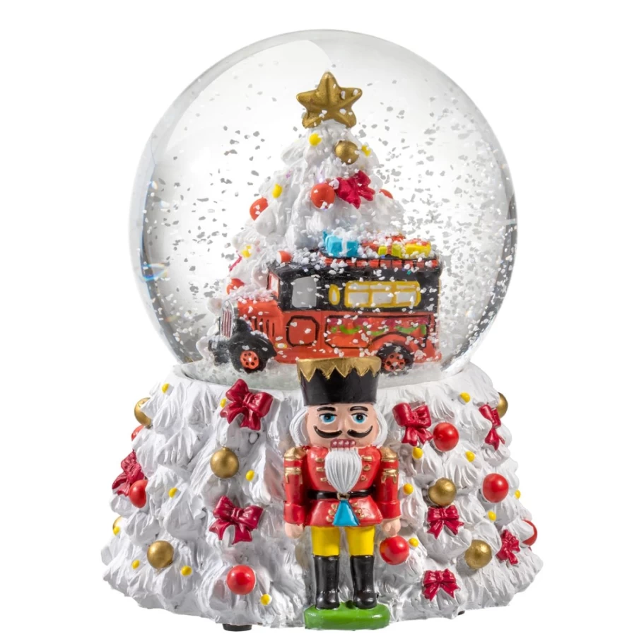 Käthe Wohlfahrt Snow Globe "Romantic Express" - Collectible Christmas Decoration