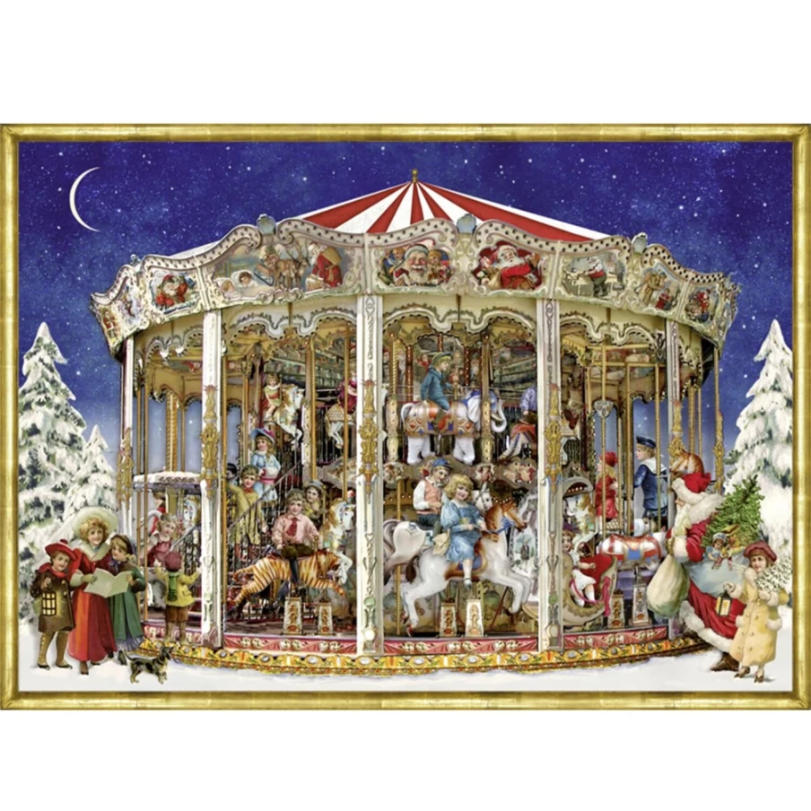 Käthe Wohlfahrt Nostalgic Christmas Advent Calendar – Handcrafted German Holiday Countdown