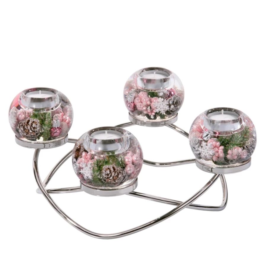 Käthe Wohlfahrt Frozen Nature Ronda Smart Candle Holder - Dreamlight Collection