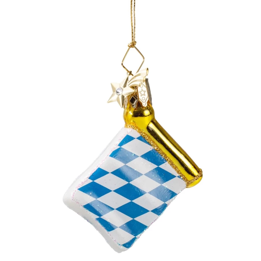 "Poesie in Glas Bavaria Flag – Authentic German Decorative Flag for Home & Garden"