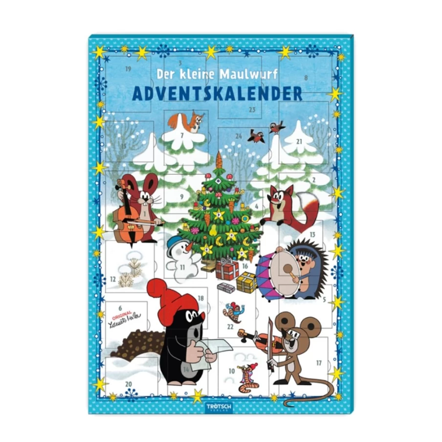 "The Little Mole Magnetic Advent Calendar by Trötsch Verlag – Fun Holiday Countdown"