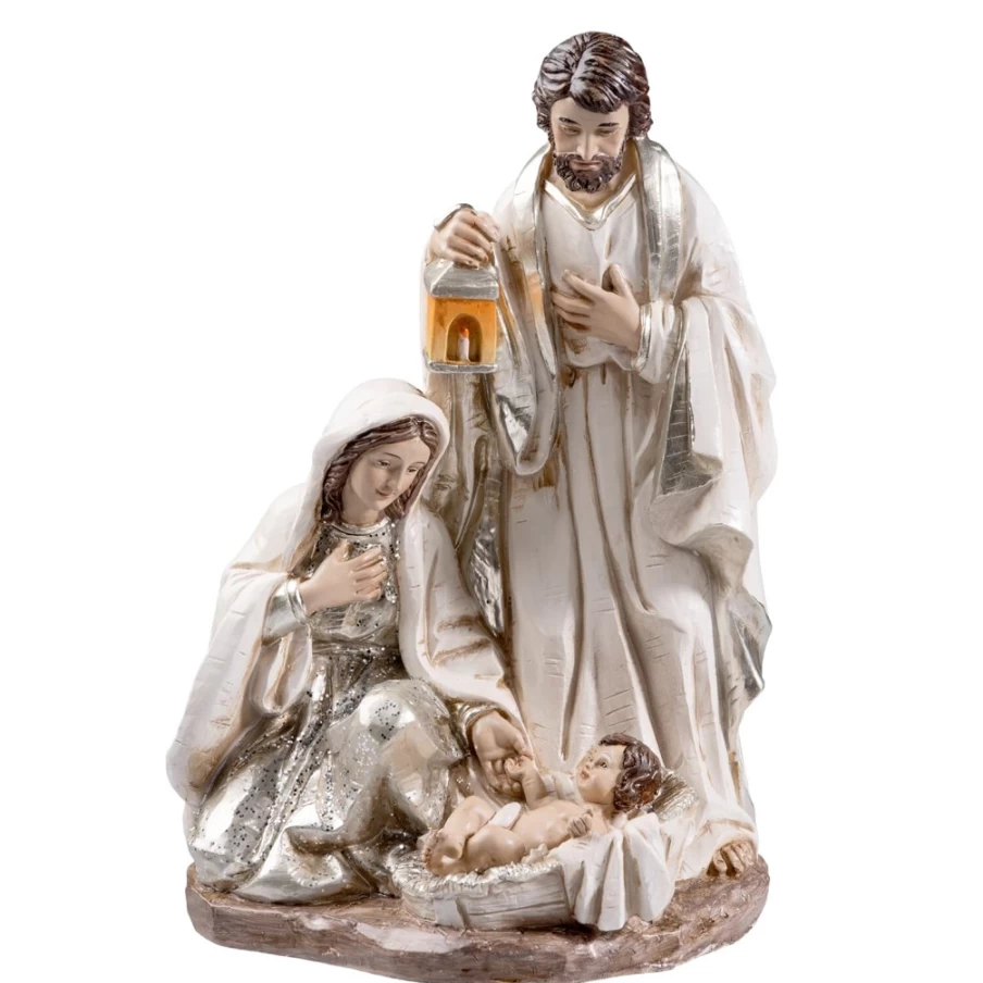 Käthe Wohlfahrt Nativity Scene "Holy Family" - Handcrafted Christmas Creche Set for Holiday Decor