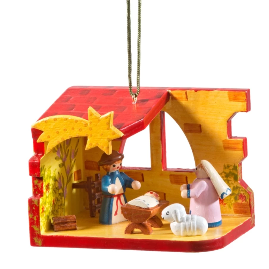 "Käthes Original Nativity Set – Handcrafted Christmas Nativity Scene for Holiday Decor"