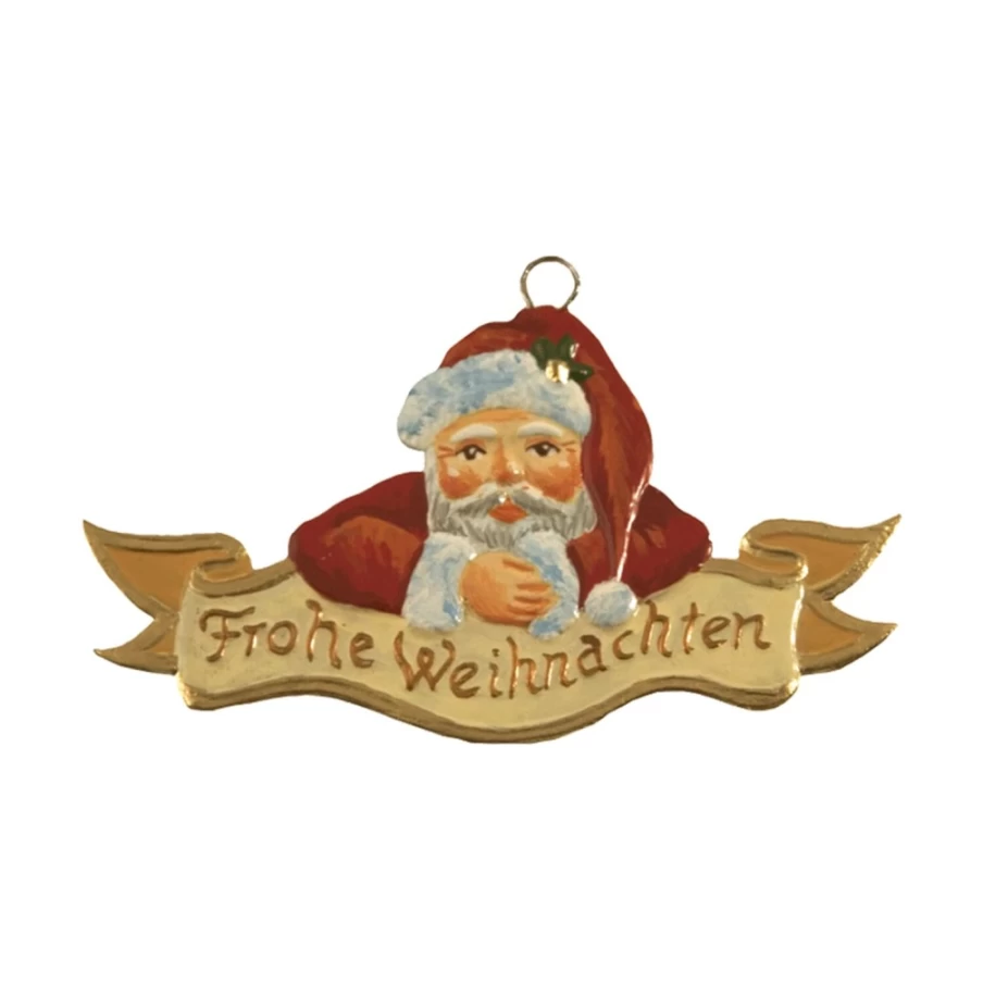 "Käthes Original Santa Claus Christmas Figurine – Handcrafted Holiday Decoration"