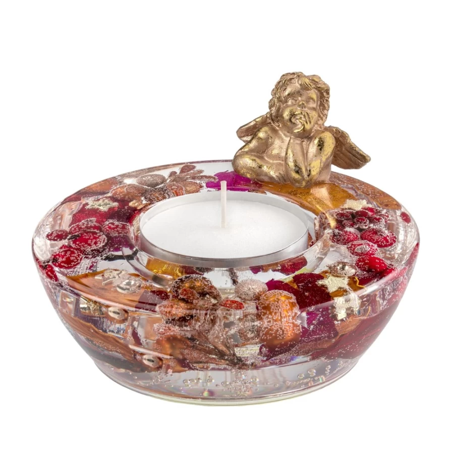 Käthe Wohlfahrt Festival Christmas Classic Candle Holder Podium - Dreamlight Holiday Decor