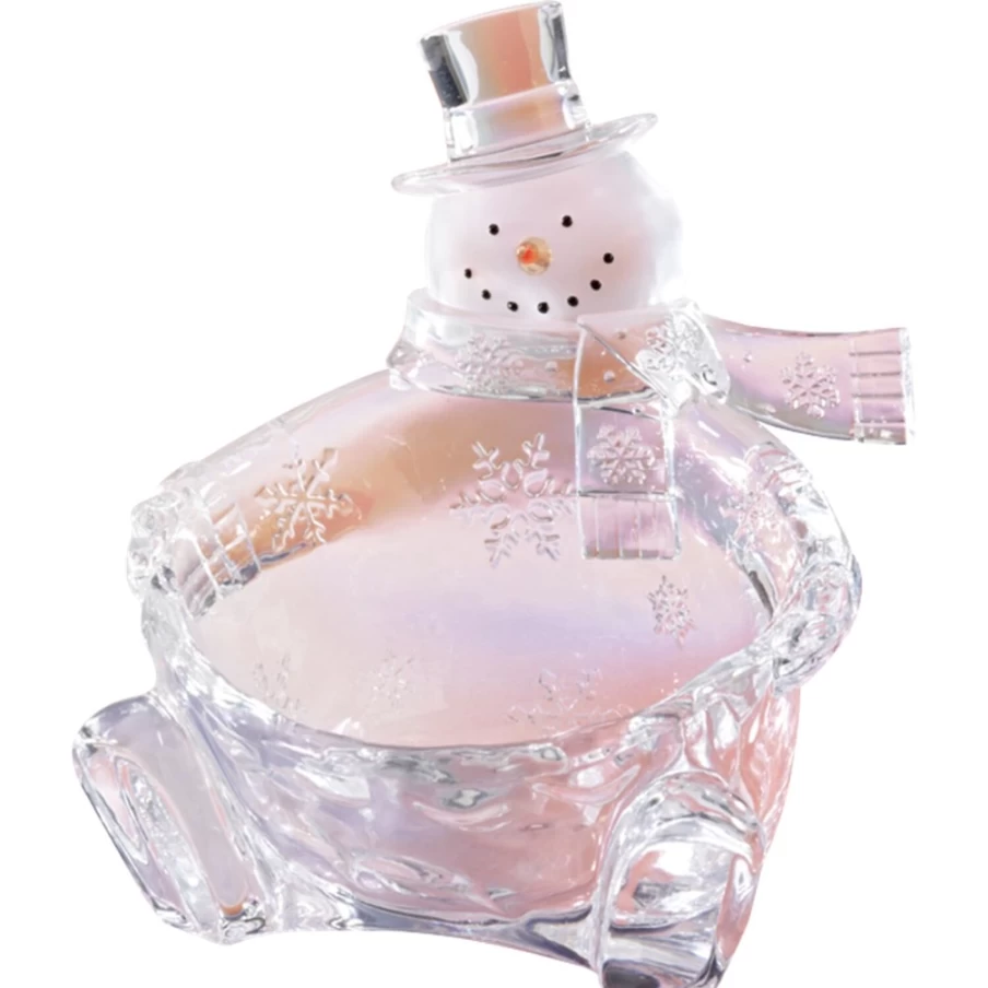 Käthe Wohlfahrt Snowman Acrylic Decorative Dish - Christmas Tableware Gift