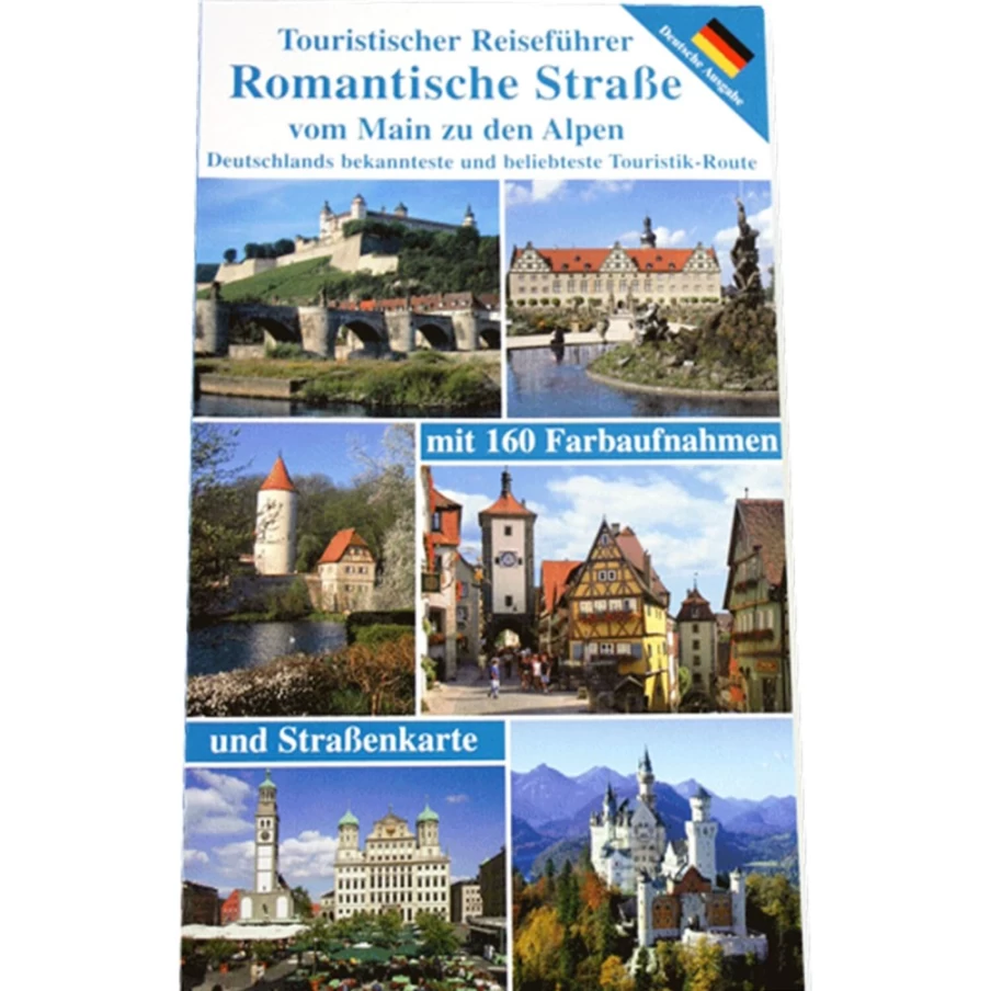 "Romantic Road Book by Käthe Wohlfahrt – German Travel Guide & Souvenir"