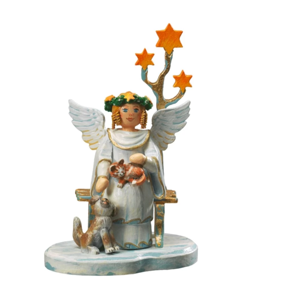 "Kindertraum Annual Angel 2014 - Feeling Of Happiness Collectible Figurine"
