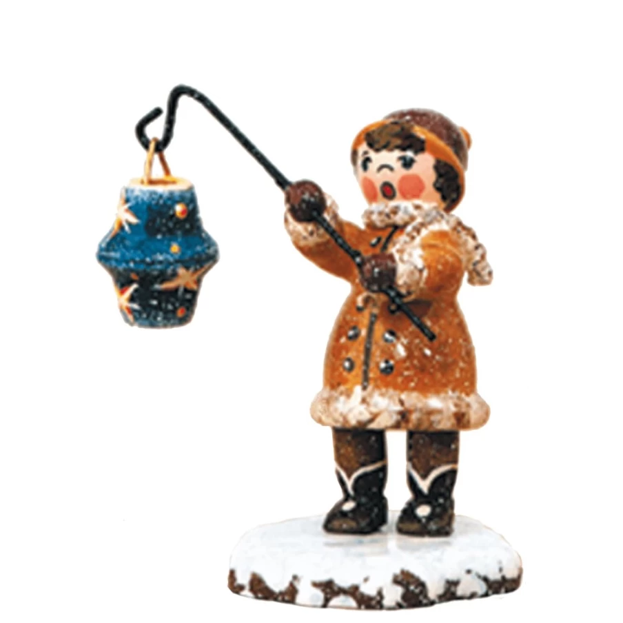 "Hubrig Volkskunst Winter Starry Sky Lantern for Girls – Children’s Decorative Light"