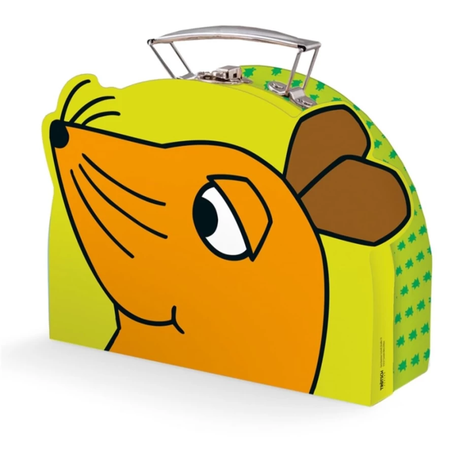 Trötsch Verlag Kids Suitcase "The Mouse" - Children's Travel Luggage with Adorable Mouse Design