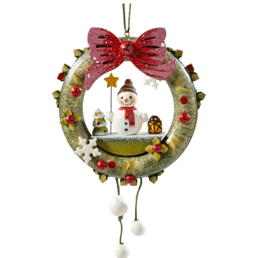 "Käthes Original Christmas Wreath – Handcrafted Holiday Decor for Festive Season"