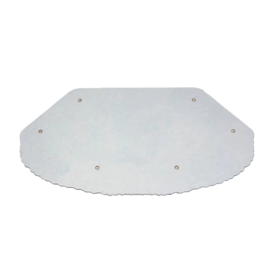 "Hubrig Volkskunst Winter-Themed Children's Base Plate – Durable & Decorative"