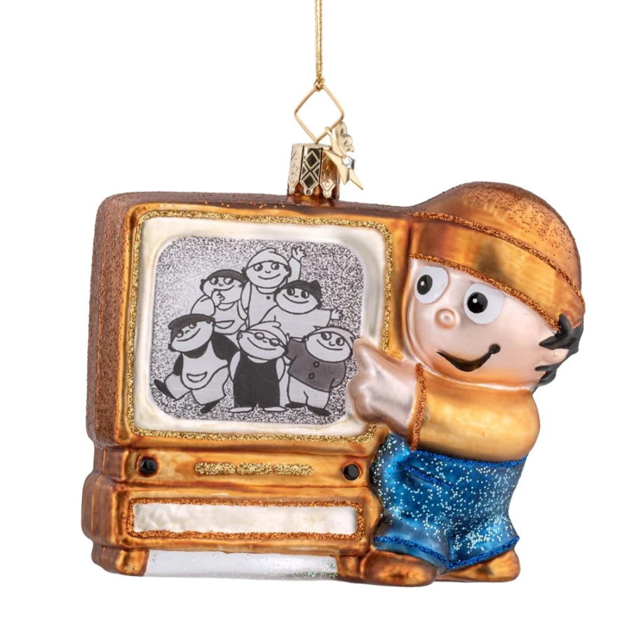 "Poesie in Glas 60th Anniversary Mainzelmännchen Collectible Figurine"