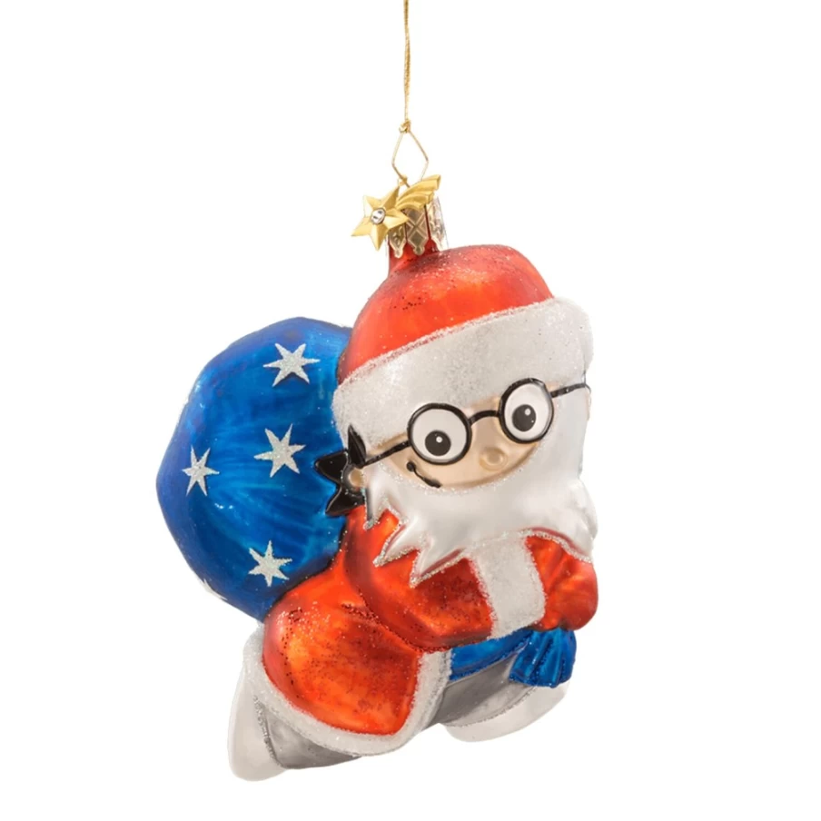 "Poesie in Glas Det As Santa - Festive Holiday Scented Candle"