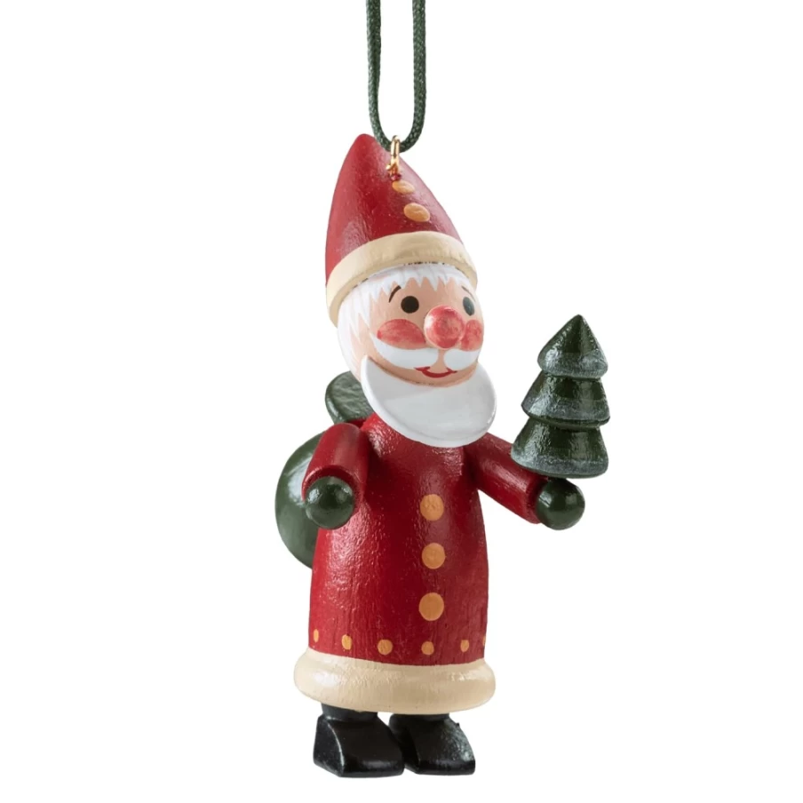 "Käthes Original Little Santa Christmas Figurine – Handcrafted Holiday Decoration"