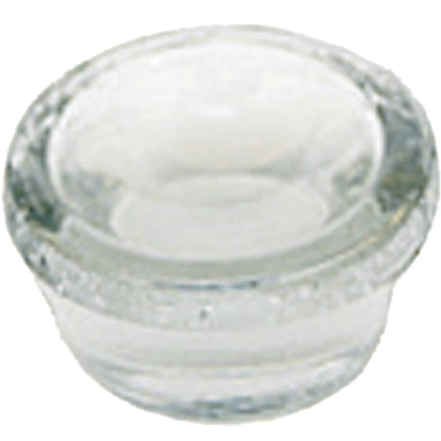 Käthe Wohlfahrt 20mm Pyramid Glass Bearing – 3/4" Decorative Glass Ornament for Christmas Tree